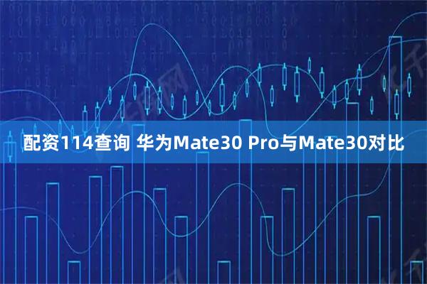 配资114查询 华为Mate30 Pro与Mate30对比