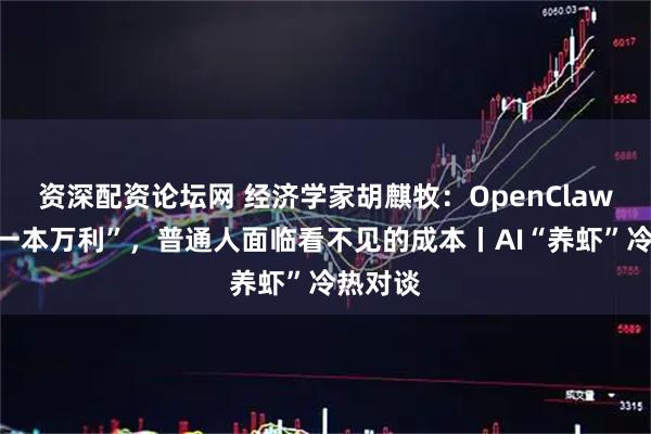 资深配资论坛网 经济学家胡麒牧：OpenClaw不是“一本万利”，普通人面临看不见的成本丨AI“养虾”冷热对谈